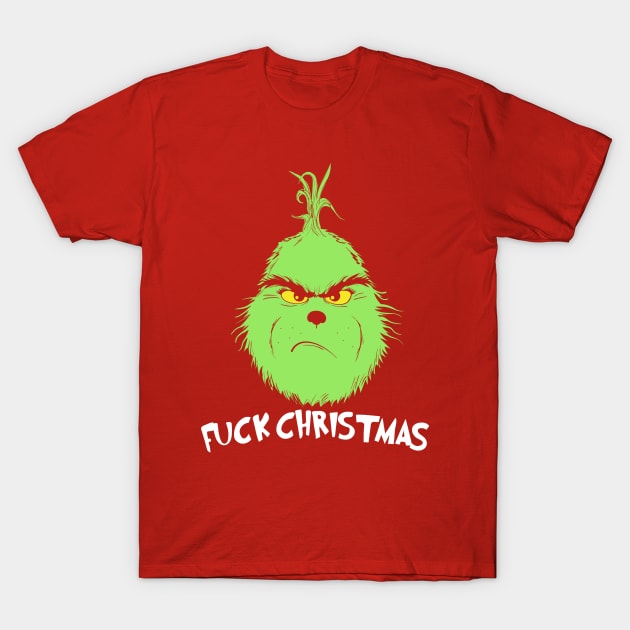 Fuck Christmas T-Shirt by santiago109